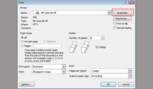 Cách in 2 mặt trọng word 2007 tự động